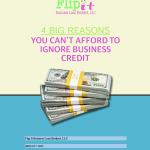 4 BIG REASONS YOU CAN’T AFFORD TO IGNORE BUSINESS CREDIT - FREE EBOOK